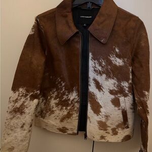 Lucky Brand Cowhide Leather Jacket